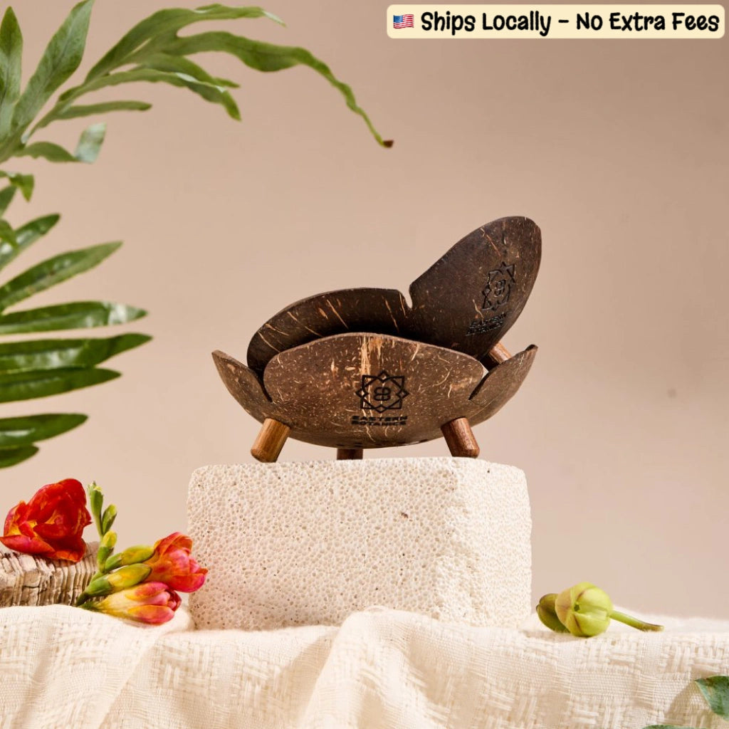 Coconut-shell Bar Holder